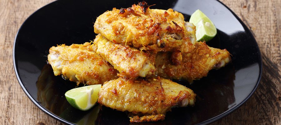 Indian chicken wings