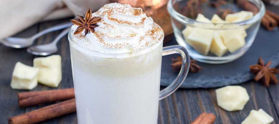 White hot chocolate